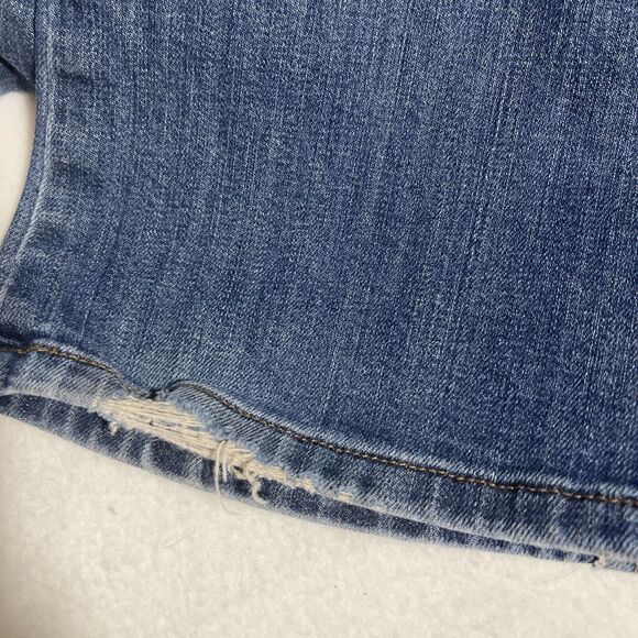 Calvin Klein Jeans Women's Size 6 Blue Denim Modern Boot Mid Rise Stretch - Picture 6 of 6